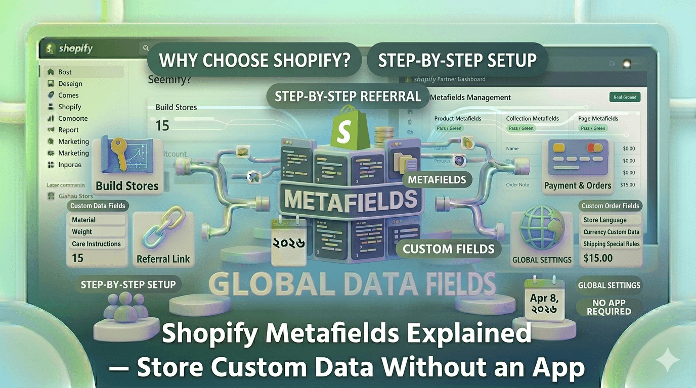 Shopify Metafields Explained — Store Custom Data Without an App